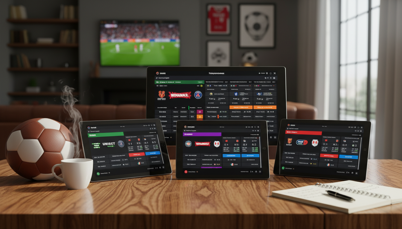 comparez facilement les cotes de football entre unibet, winamax, pmu sport et autres bookmakers pour maximiser vos gains et parier au meilleur prix.