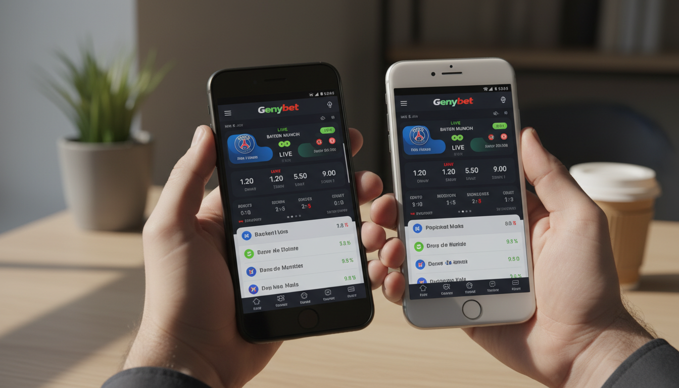découvrez l'application genybet sport, disponible sur android et iphone, pour parier facilement et suivre en direct vos événements sportifs favoris.